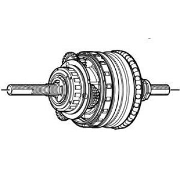 Shim bnwerk Nexus 8v SG-8R36 184mm prem