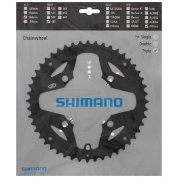 Shimano kettingblad 48t acera fc-m391/m430 zwart