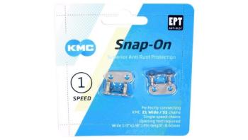 Kmc kettingschakel singlespeed snap-on 1/2x1/8 wid