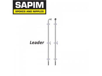 Sapim spaak 13-278 RVS z/nippel (1 stuk)