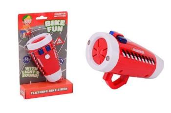 Bike Fun Brandweer sirene met Fietslamp