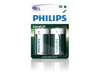 Philips batt R20 1,5V krt (2)