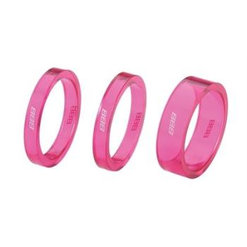 BHP-37 Spacers TransSpace 2x5/1x10mm 1.1/8 Inch Roze