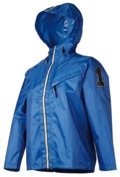 Regenpak jongens splash blauw 128