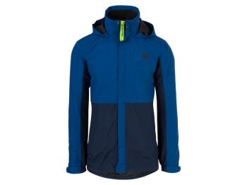 Agu heren regenjas section navy/blue m