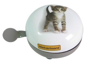 Bel nietverkeerd ding dong groot 80mm poes op kaar