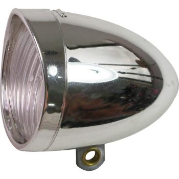 Ikzi voorlamp 3 led koplamp retro chroom