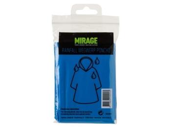 Mirage poncho plastic blauw