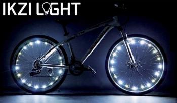 IKZI Light wiellicht Spinning light 20 led batteri