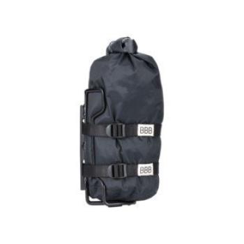 BSB-145 Bikepacking Stack Pack Met Houder 30x14x14cm - 4L Zwart