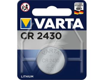 Varta batterij cr2430 lithium knoopcel blister (1)