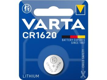 Varta batterij cr1620 lithium knoopcel blister (1)